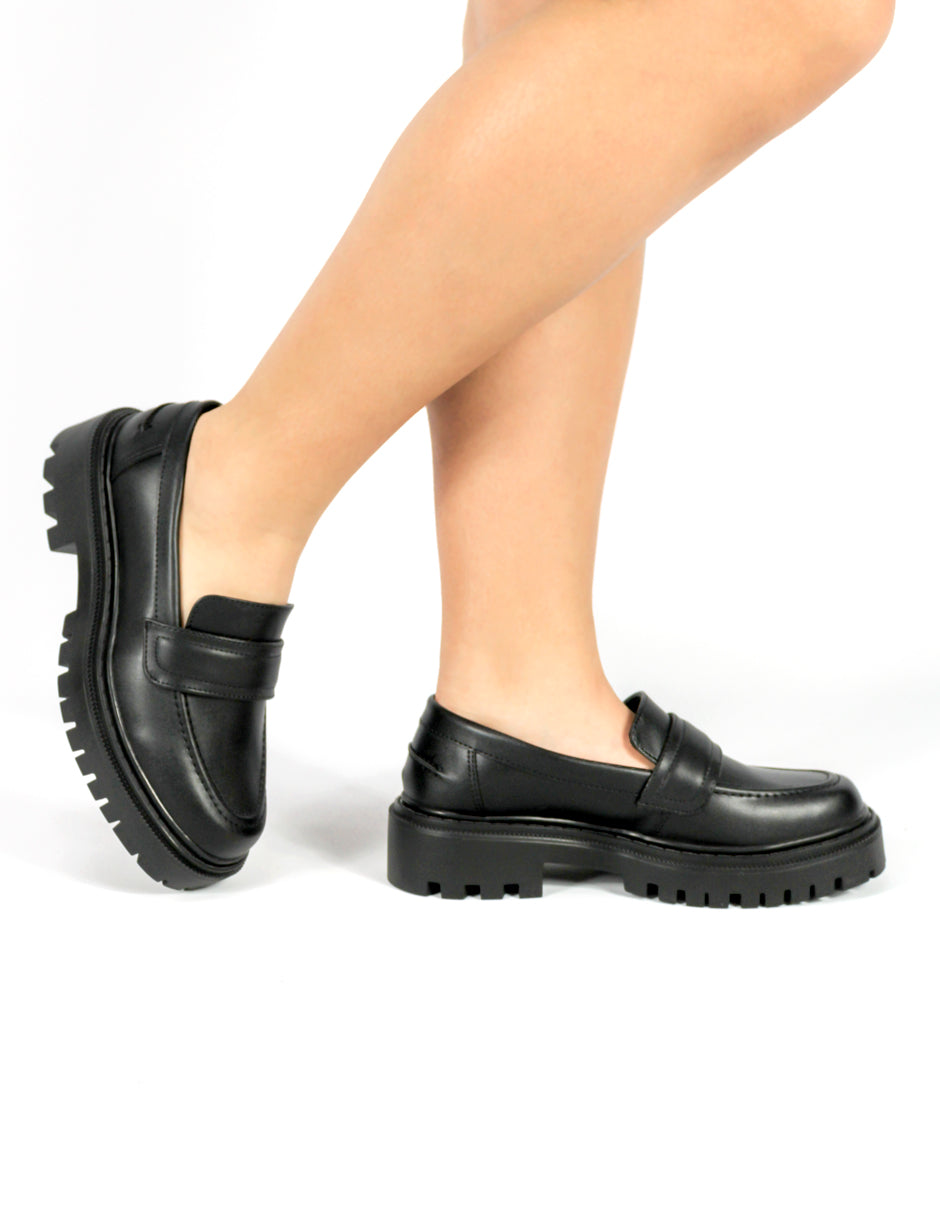 Mocasines Color Negro Para Mujer De RBCOLLECTION