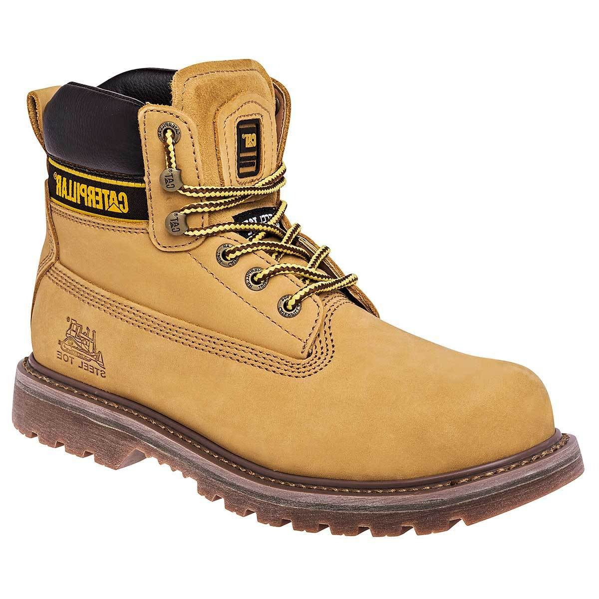 Botas Holton ST Color Amarillo de Caterpillar