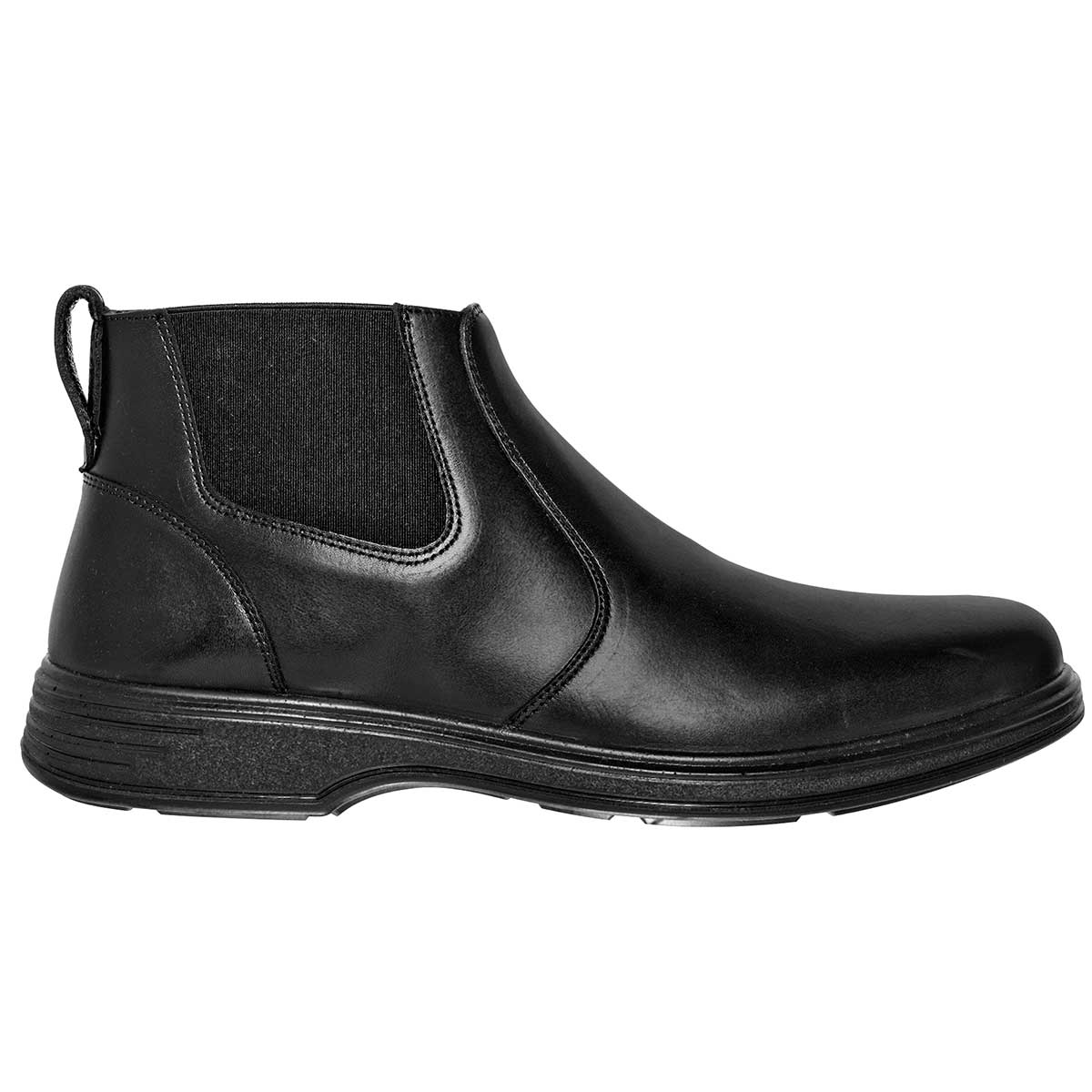 Botas casuales Exterior Piel Color Negro Para Hombre De Flexi