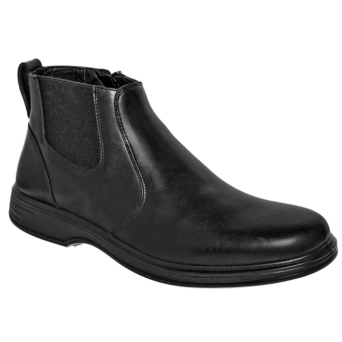 Botas casuales Exterior Piel Color Negro Para Hombre De Flexi