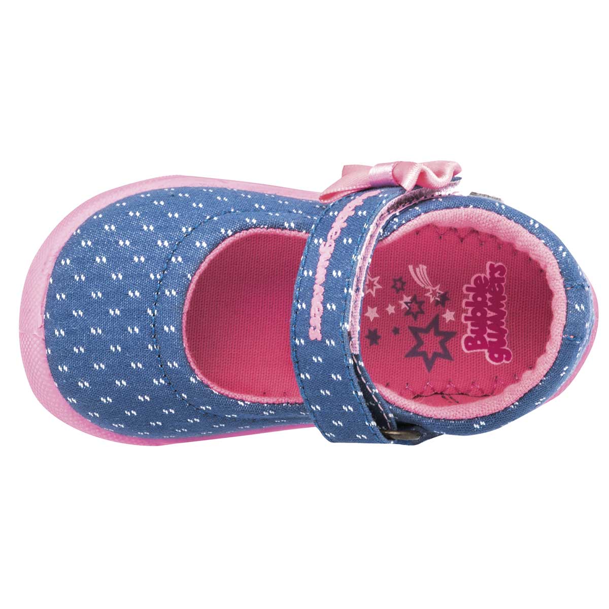 Zapatos mary jane Exterior Textil Color Azul Para Niña De Bubble Gummers