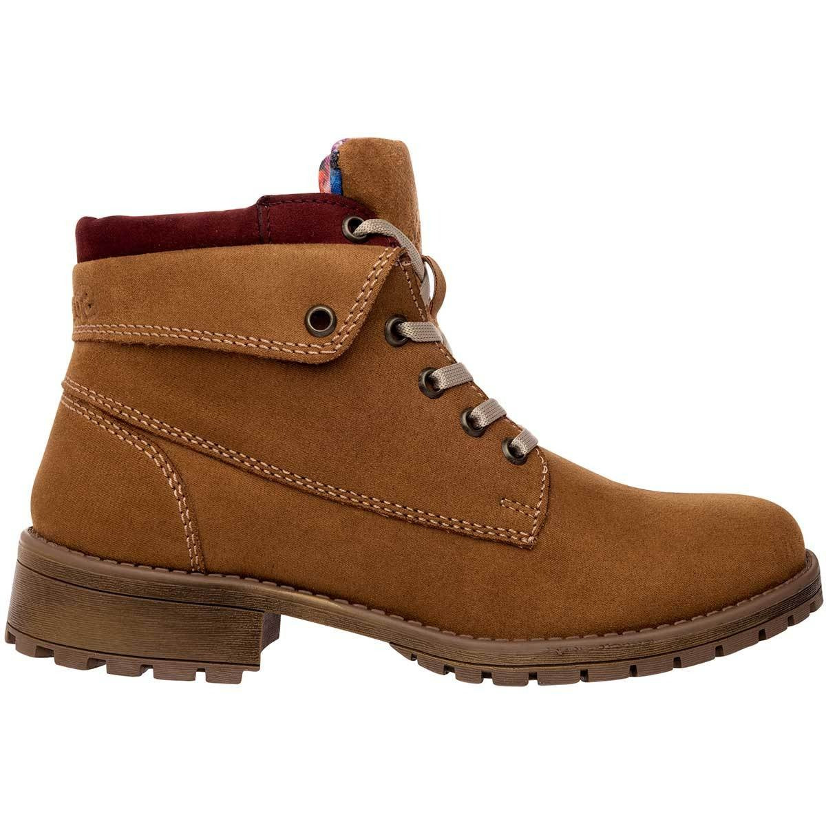 Botas casuales Exterior Gamuza Sintética Color Camel de Romanos