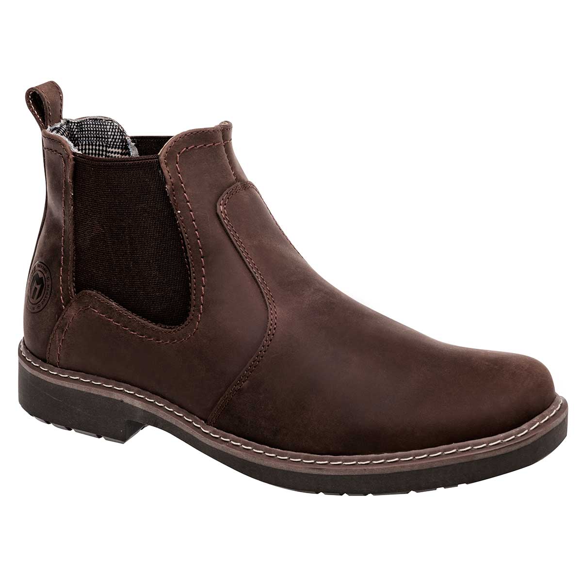 Botas casuales Exterior Piel Color Café Para Hombre De Merano