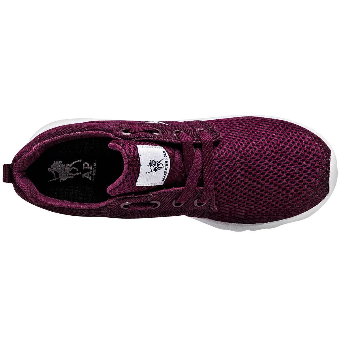 Tenis Exterior Textil Color Vino de American Polo