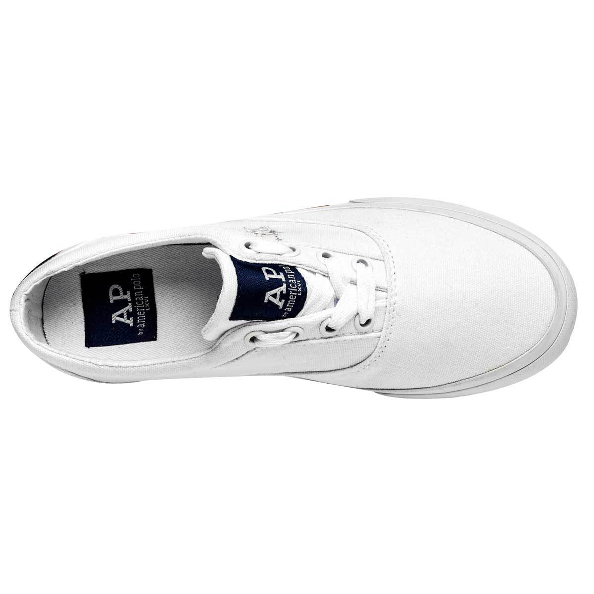 Tenis Exterior Textil Color Blanco de American Polo