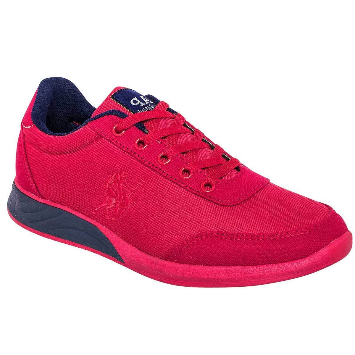 Con cordones Exterior Textil Color Rojo de American Polo