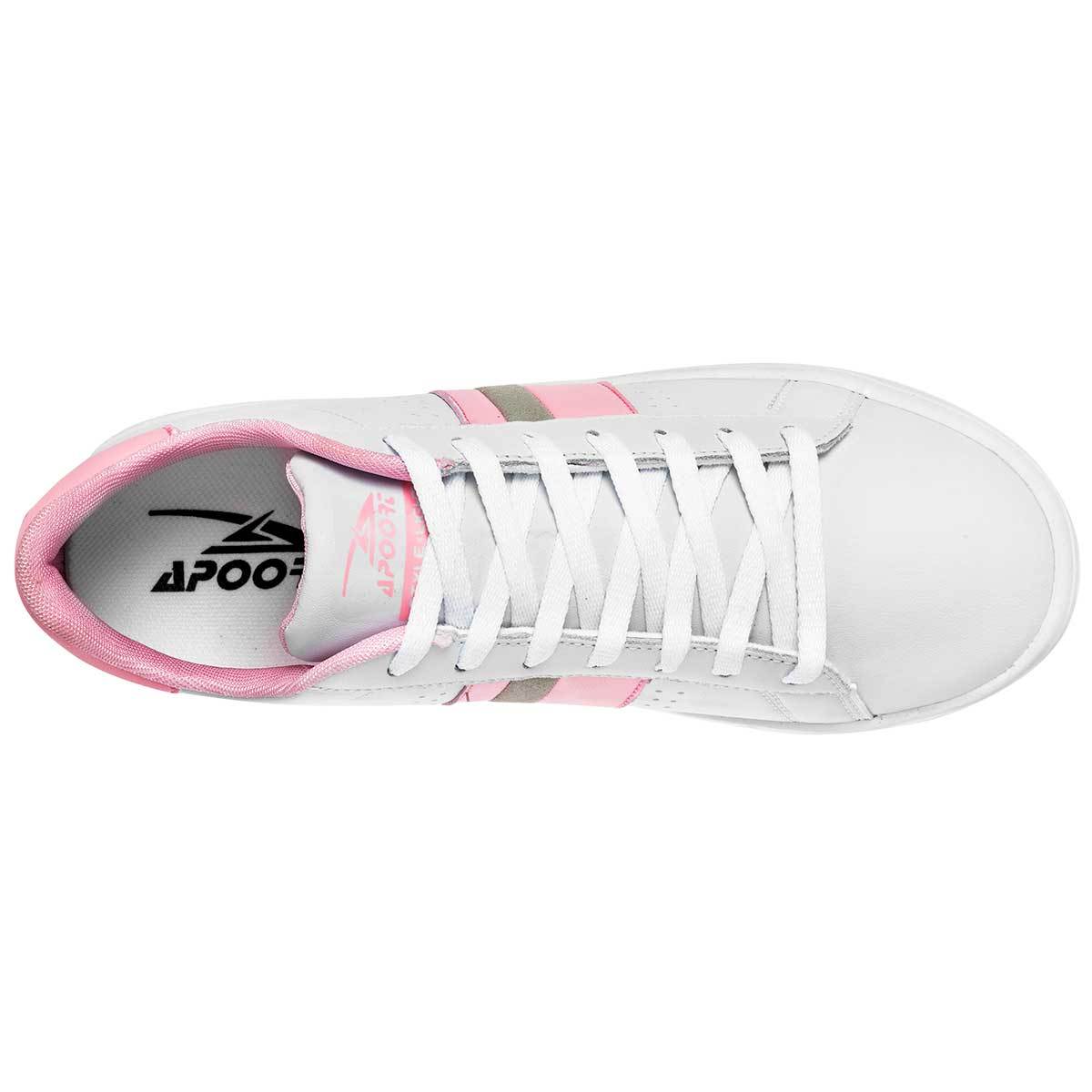 Tenis Exterior Piel Color Blanco de Apoort