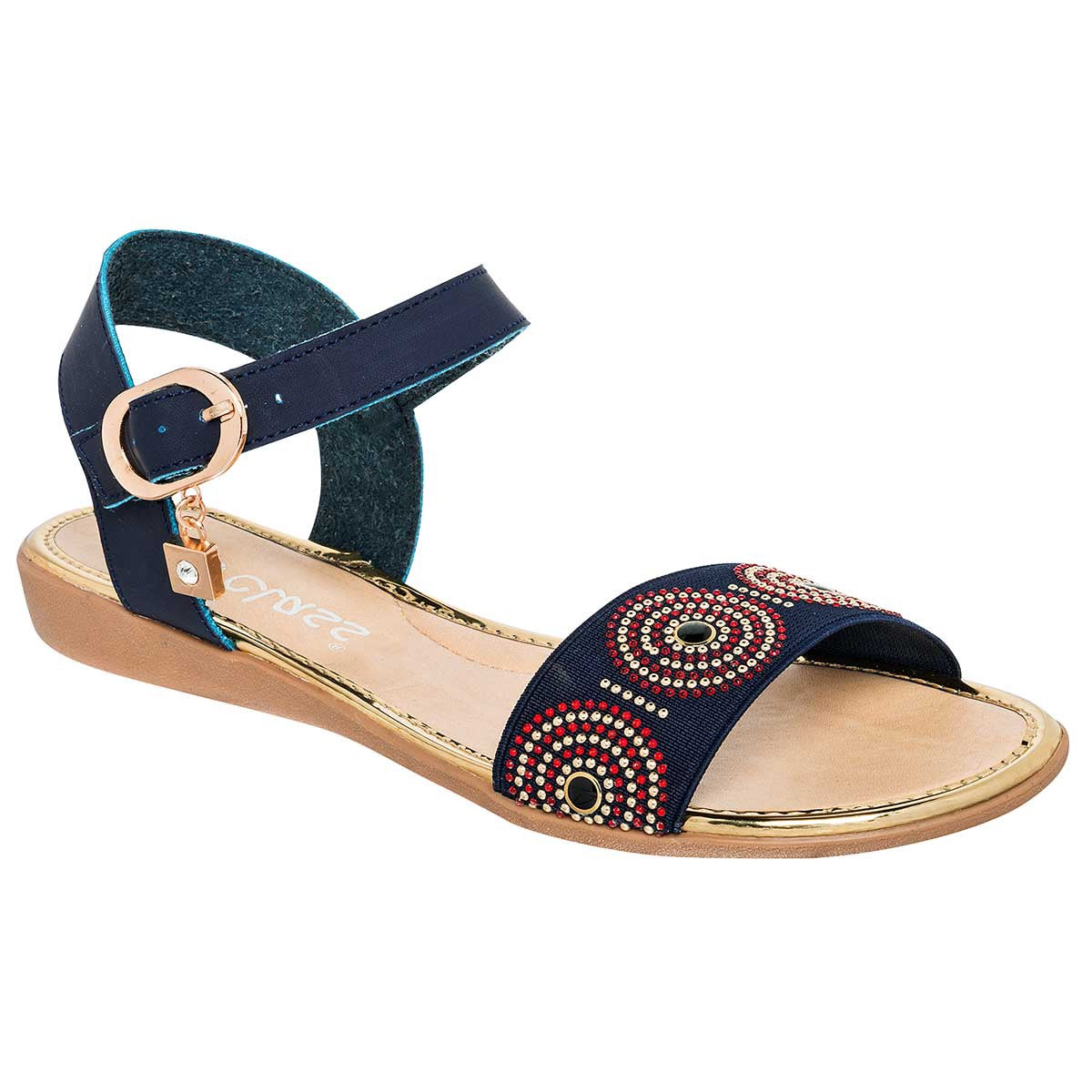 Sandalias Exterior Piel sintética Color Marino Para Mujer De Been Class