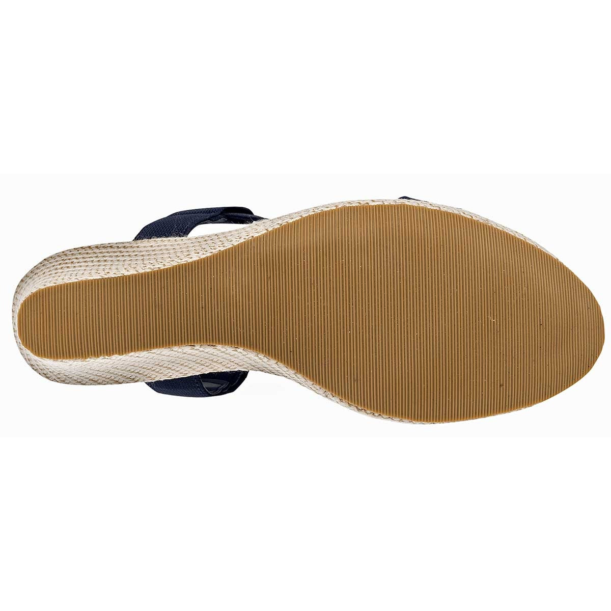 Sandalias con plataforma Exterior Textil Color Marino Para Mujer De D'Cristian