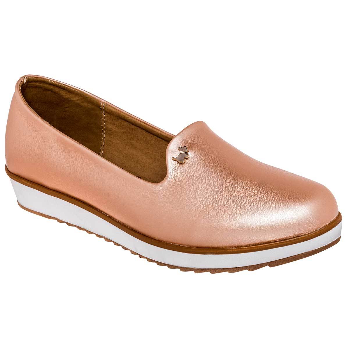 Mocasines Exterior Piel sintetica Color Salmon de Ferrioni