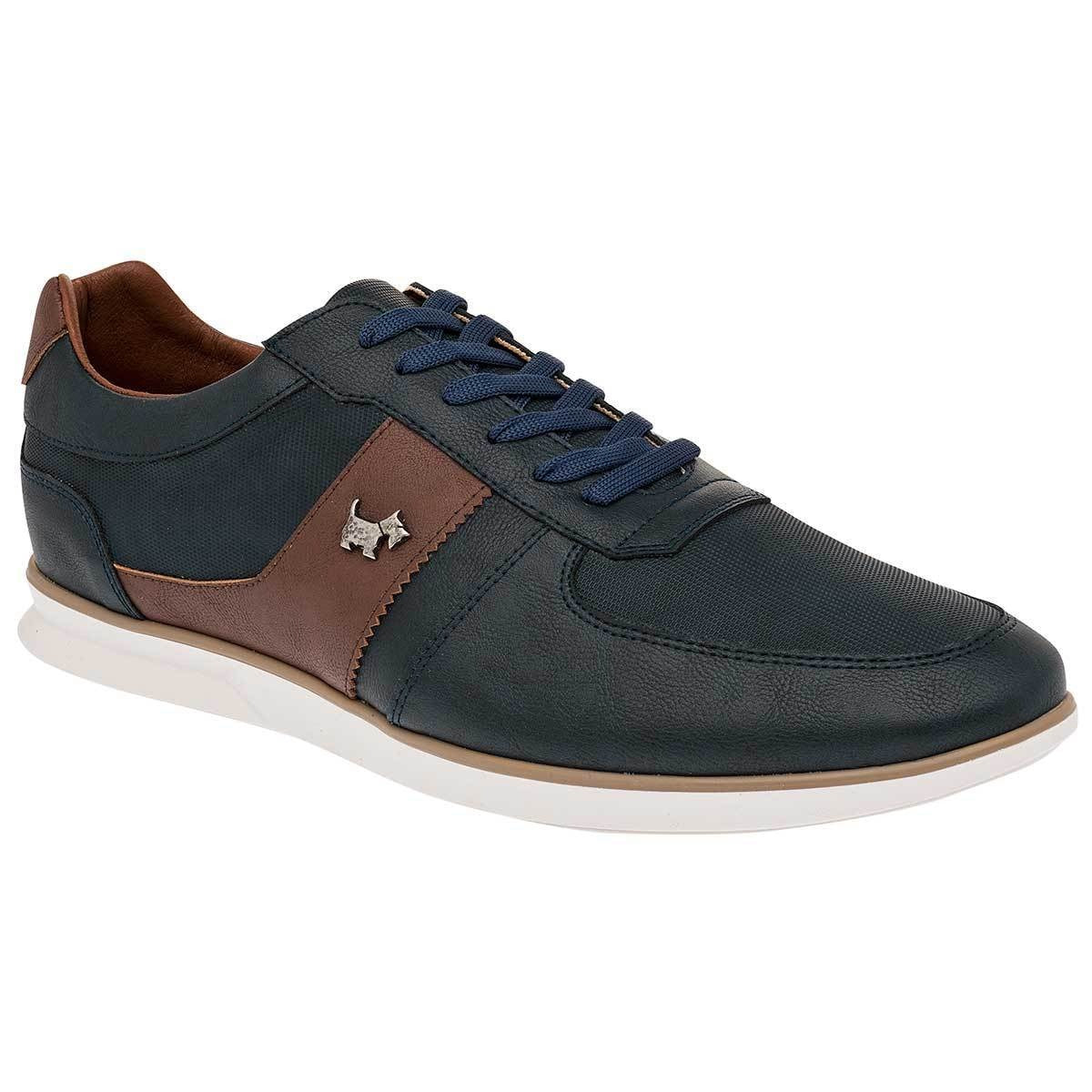 Oxfords Exterior Piel sintetica Color Azul de Ferrioni