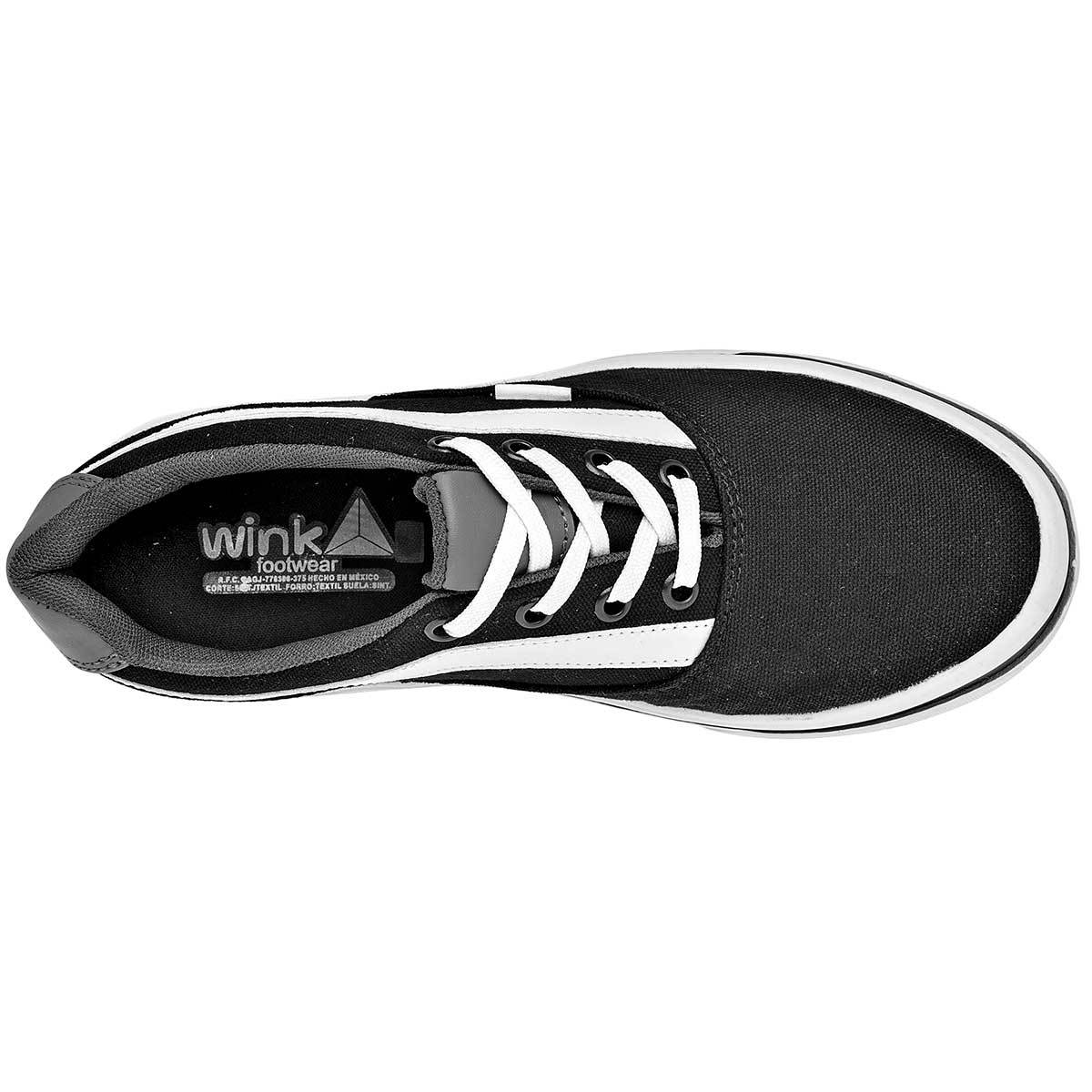 Tenis Exterior Textil Color Negro de 2Wink