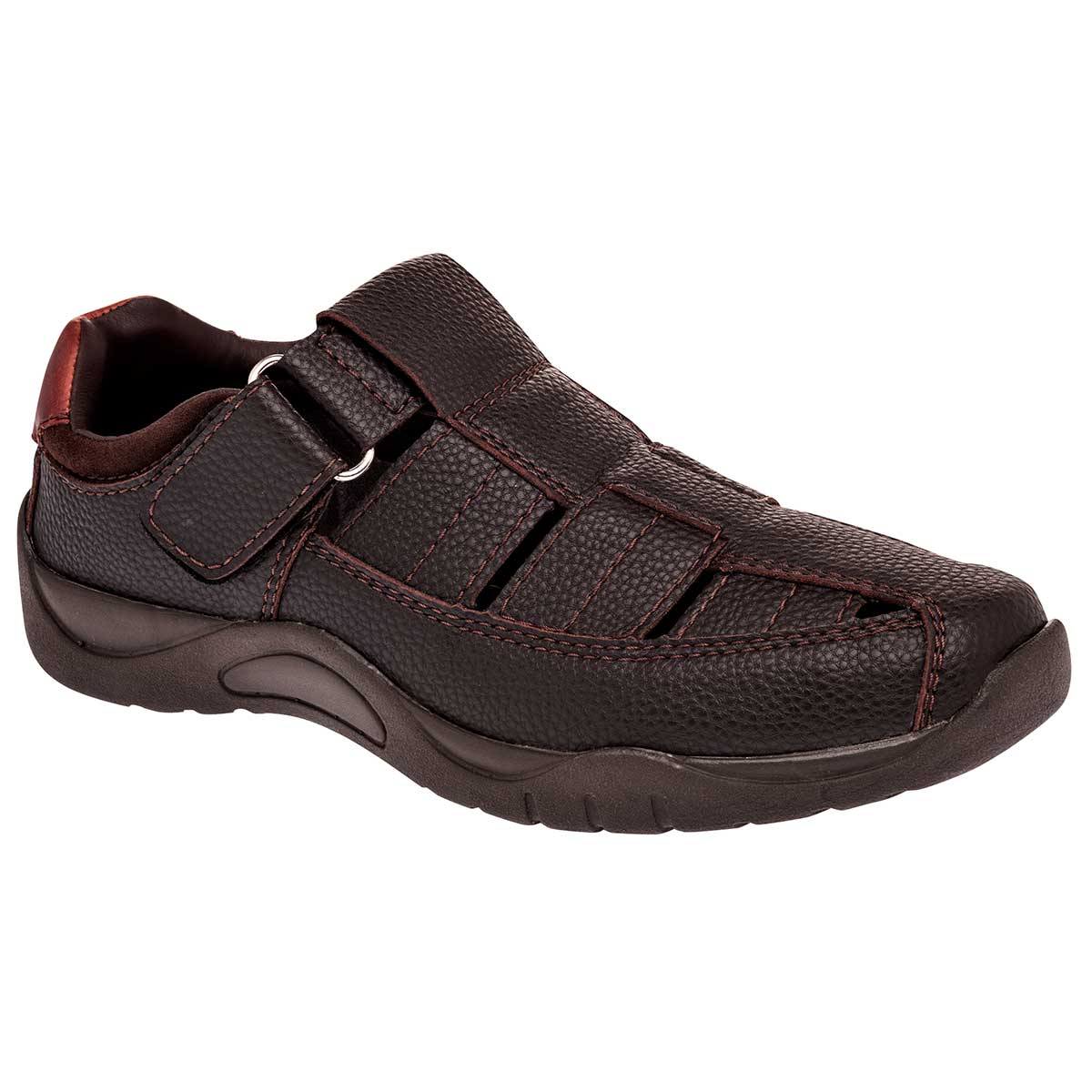 Sandalias Exterior Sintético Color Café Para Hombre De Iguana