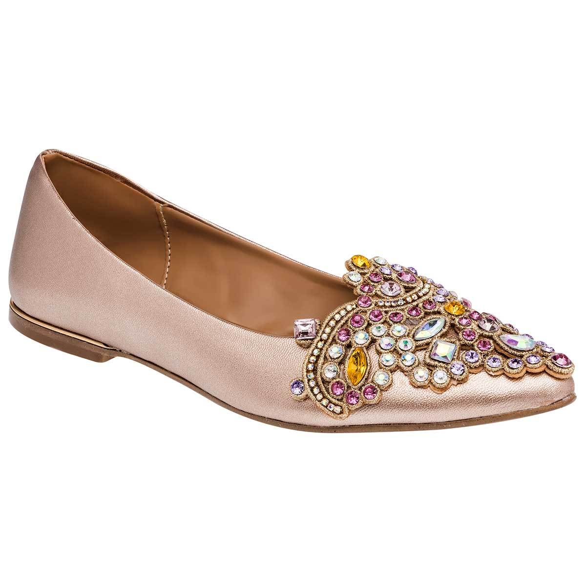 Flats puntales Exterior Piel sintetica Color Rosa nacarado de RBCOLLECTION