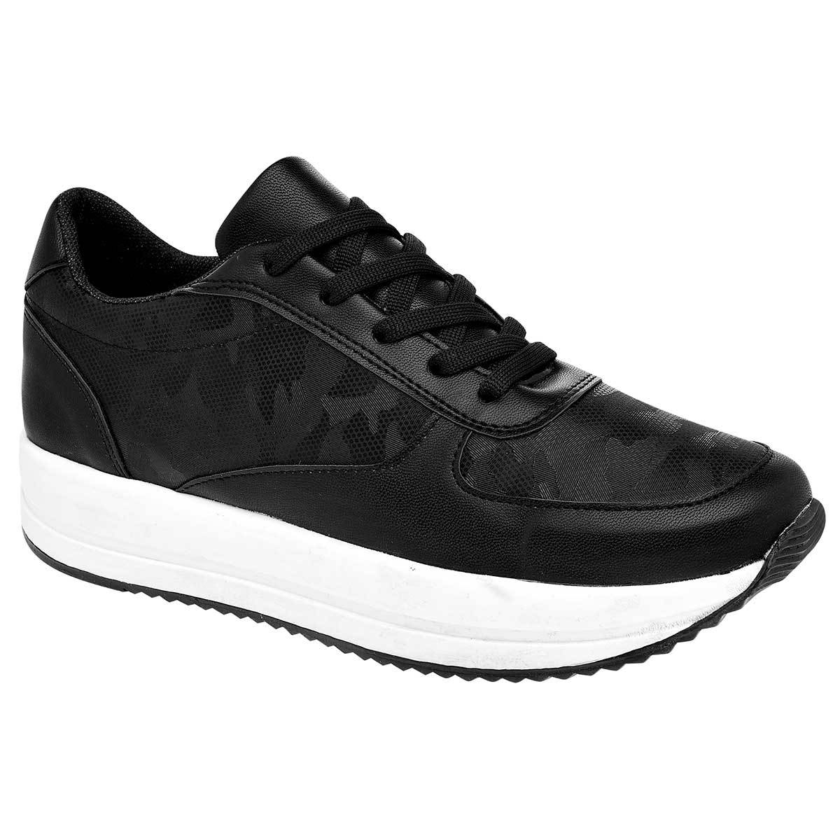 Tipo deportivo Exterior Piel sintetica Color Negro de Moramora