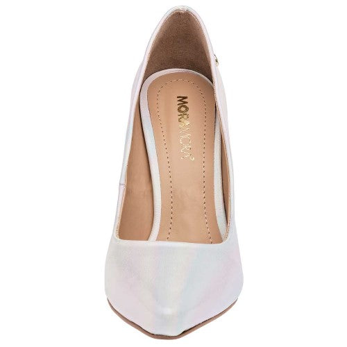 Zapatillas Exterior Textil Color Blanco Para Mujer De Moramora