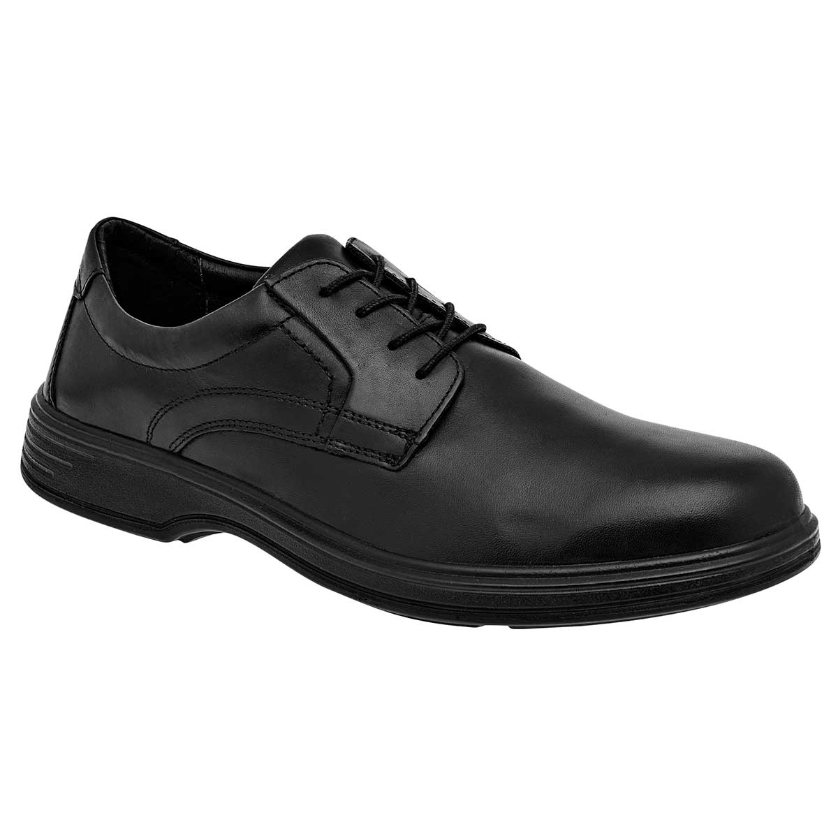 Zapatos de vestir Exterior Piel Color Negro Para Hombre De Flexi