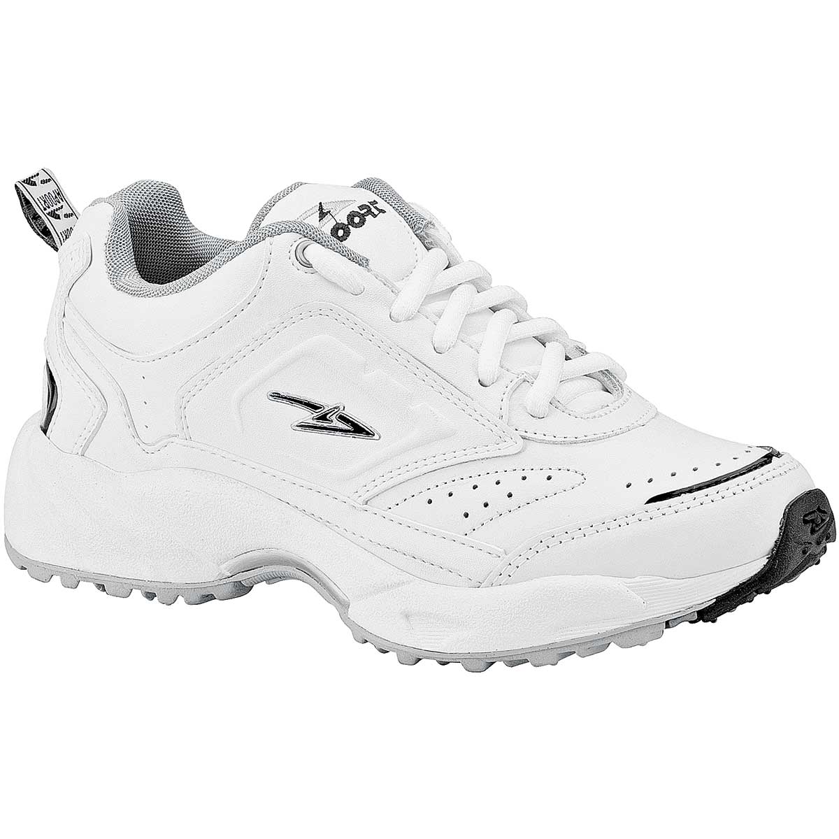 Tenis deportivos Exterior Piel Color Blanco Negro Para Mujer De Apoort