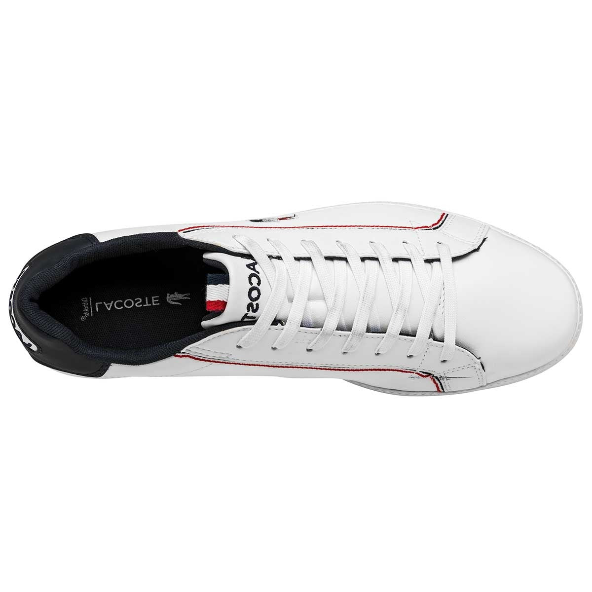 Tenis 737SMA0022-407 Para Hombre Color Blanco De Lacoste