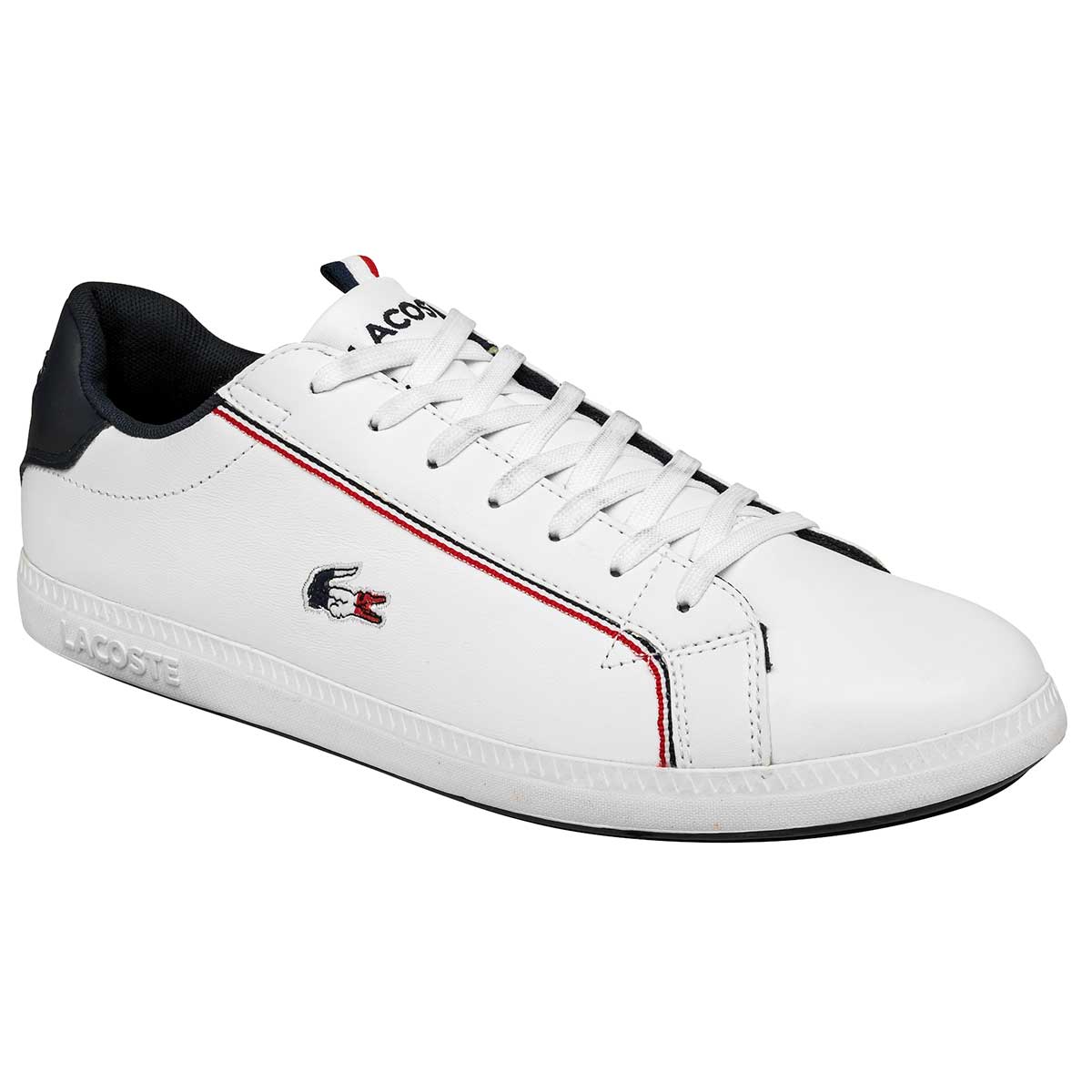 Tenis 737SMA0022-407 Para Hombre Color Blanco De Lacoste