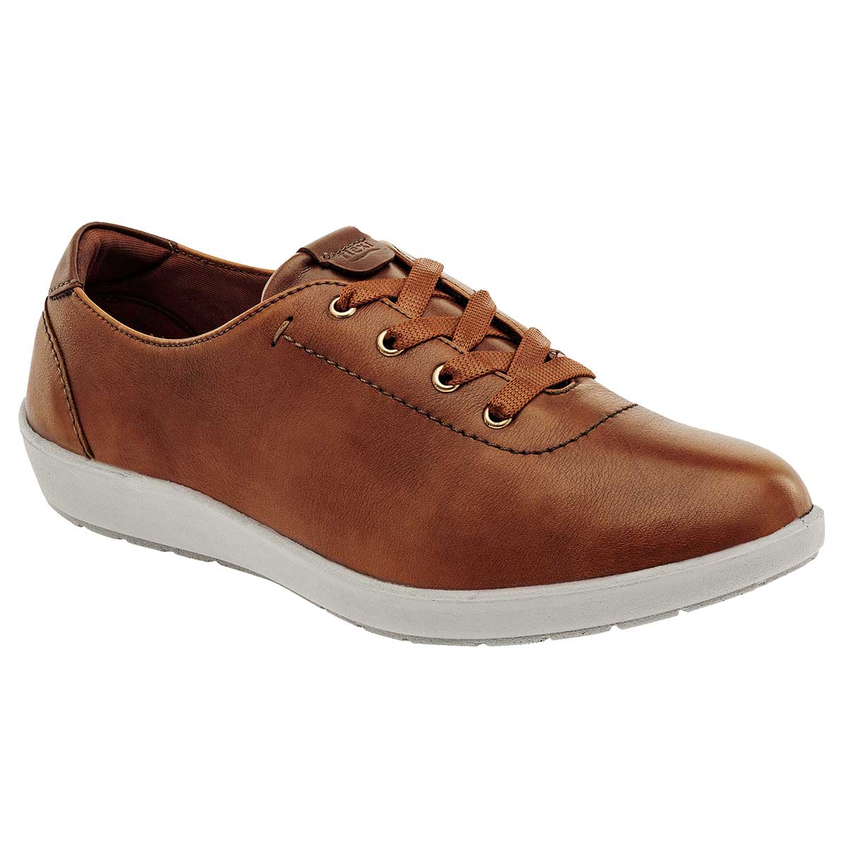 Zapatos casuales Exterior Piel Color Camel Para Mujer De Flexi