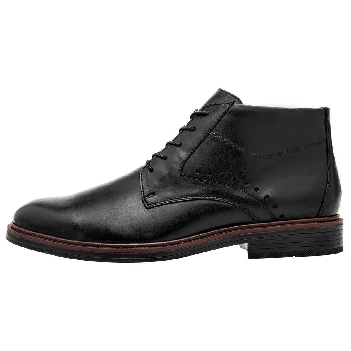 Botas casuales Exterior Piel Color Negro Para Hombre De Flexi