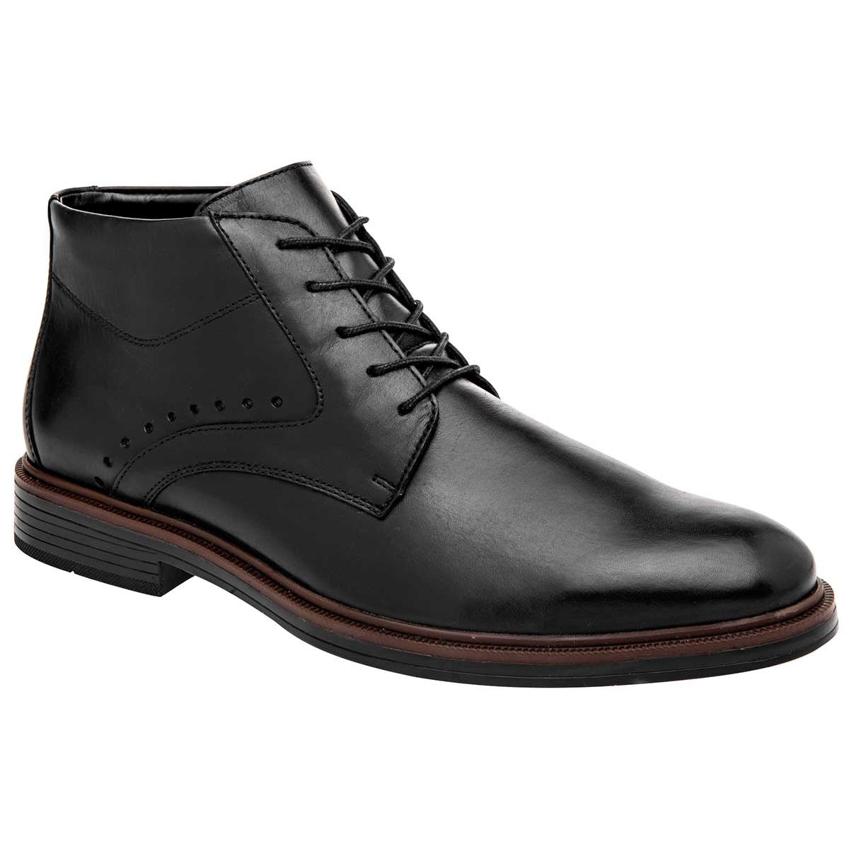 Botas casuales Exterior Piel Color Negro Para Hombre De Flexi