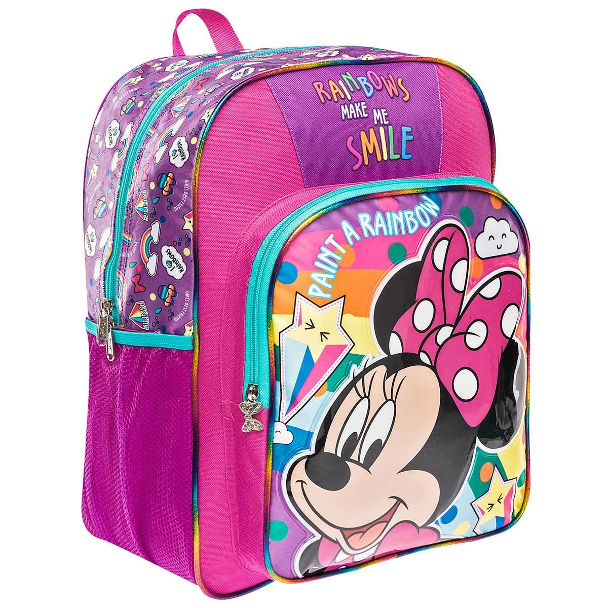 Mochila Para Niñas Color Morado de Minnie