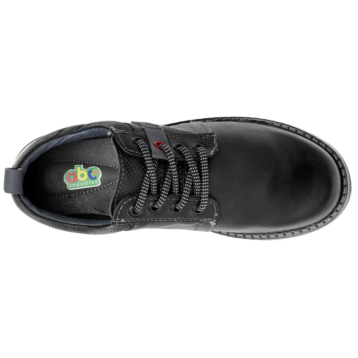 Oxfords Exterior Piel Color Negro Para Mujer De RBCOLLECTION