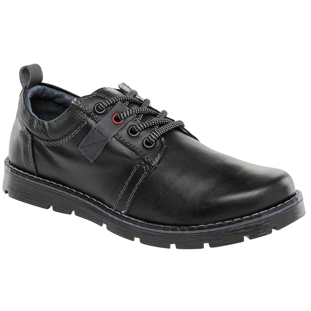 Oxfords Exterior Piel Color Negro Para Mujer De RBCOLLECTION