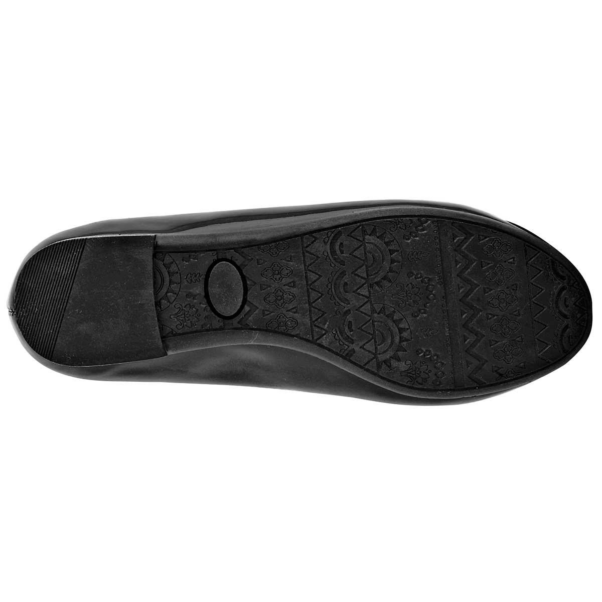 Flats clásicas Exterior Piel Color Negro Para Mujer De Flexi