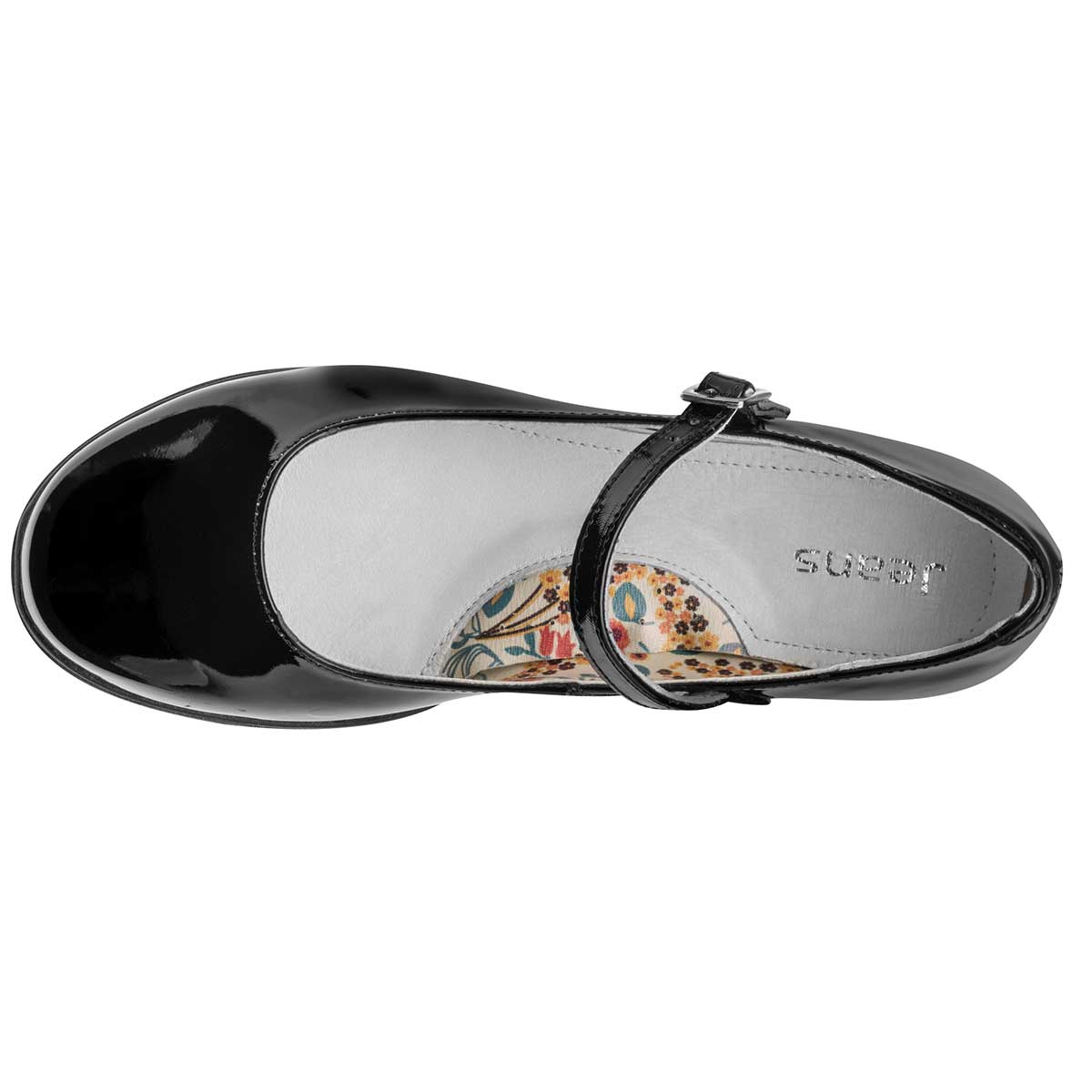 Zapatos escolares Exterior Sintético Color Negro De Charol Para Mujer De RBCOLLECTION