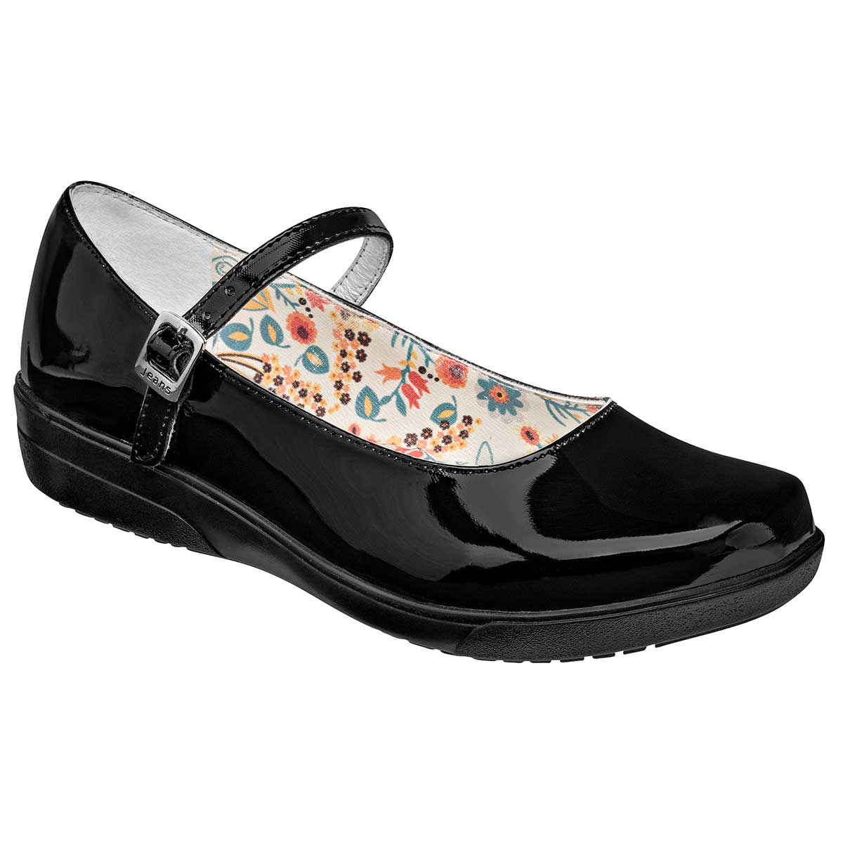 Escolares Exterior Sintético Color Negro De Charol Para Mujer De RBCOLLECTION