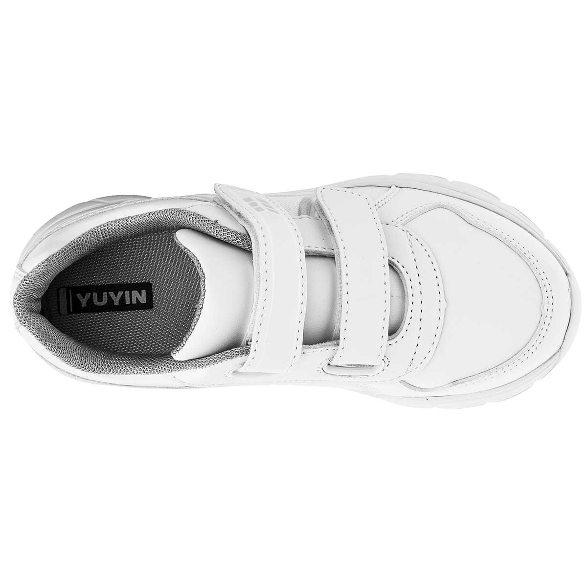 Tenis deportivos Exterior Sintético Color Blanco Para Niña De Yuyin