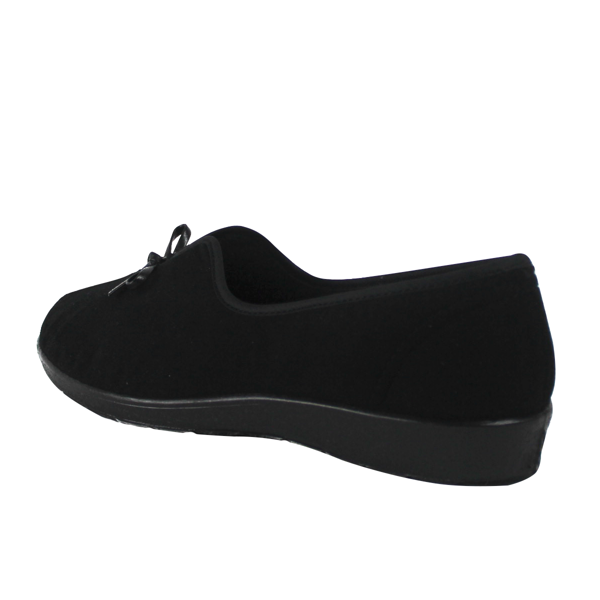 Zapato Casual Amplio de Descanso Para Mujer Color Negro TOVACO