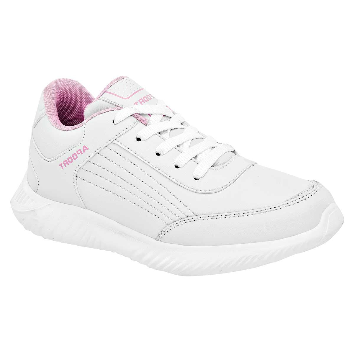 Tenis urbanos Exterior Sintético Color Blanco Para Mujer De Apoort