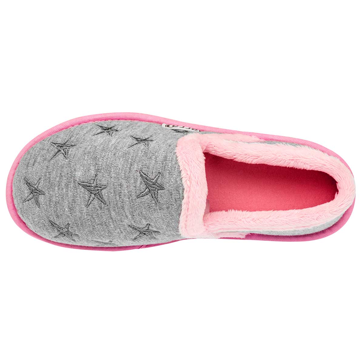 Pantuflas Exterior Textil Color Gris Para Mujer De Arra