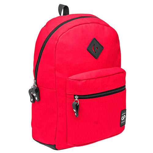 Mochila Exterior Textil Color Rojo de RBCOLLECTION