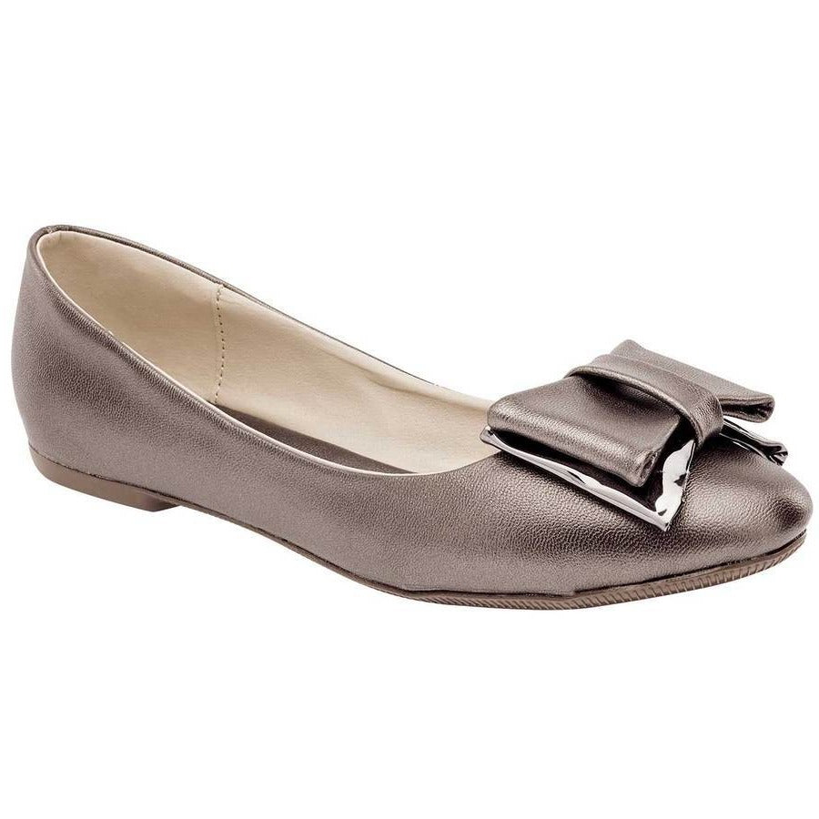 Flats clasicas Exterior Piel sintetica Color Gris de Been Class