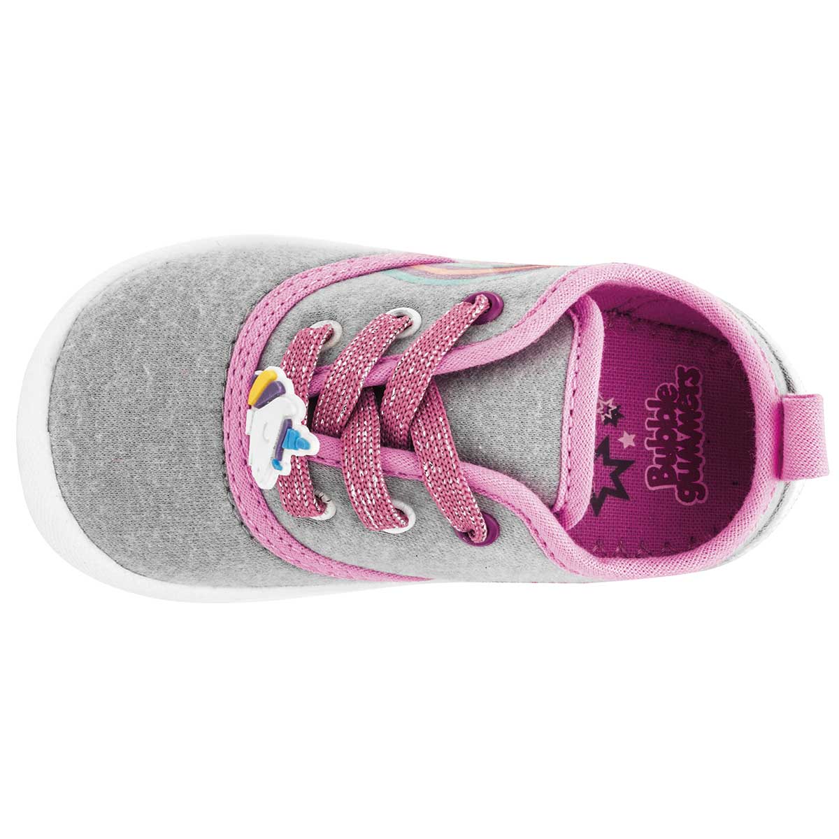Tenis urbanos Exterior Textil Color Gris Para Niña De Bubble Gummers