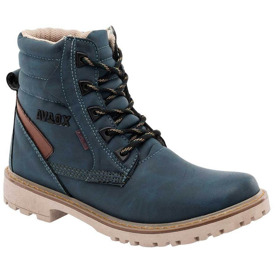 Botas casuales Exterior Piel sintetica Color Azul de RBCOLLECTION