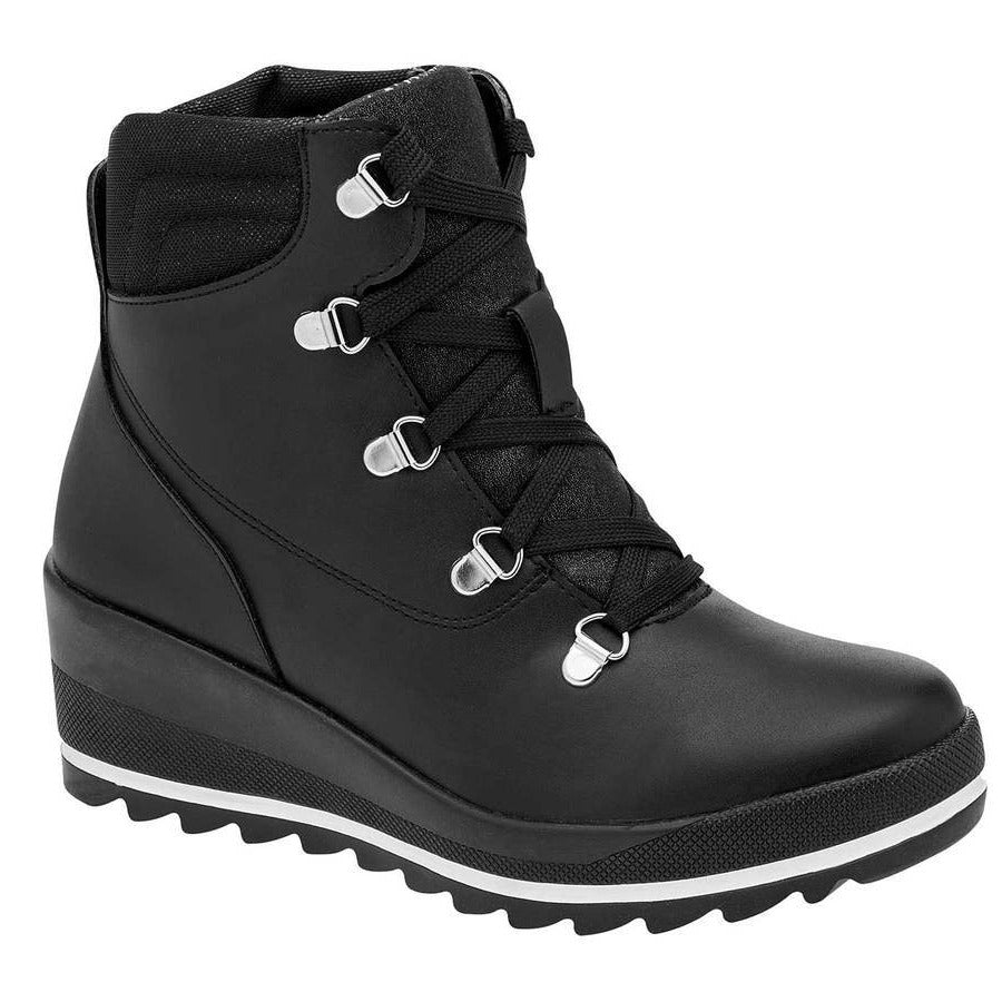 Botas casuales Exterior Piel Sintética Color Negro de Capa De Ozono