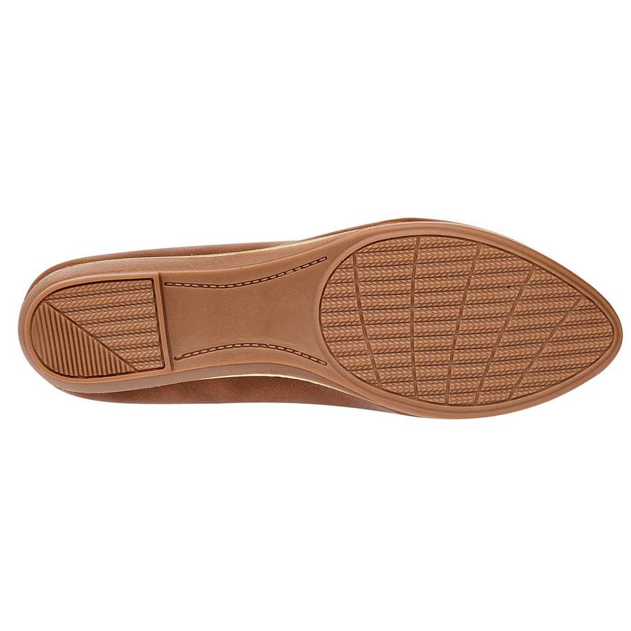 Loafers Exterior Piel sintética Color Camel de Clasben