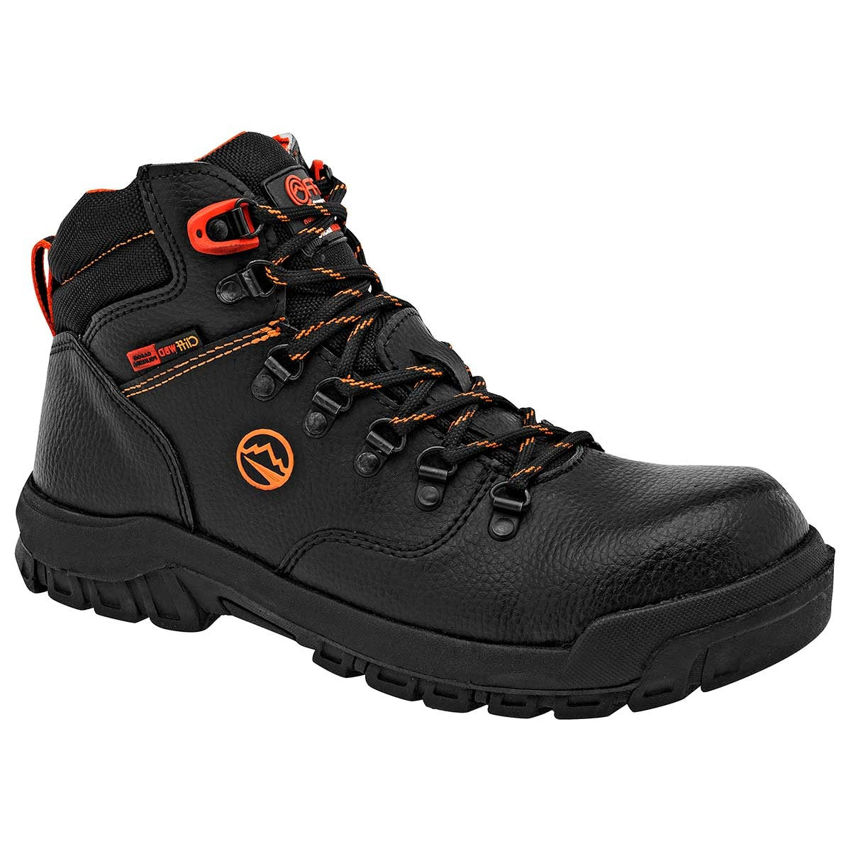 Botas industriales Exterior Piel Color Negro Para Hombre De Cliff