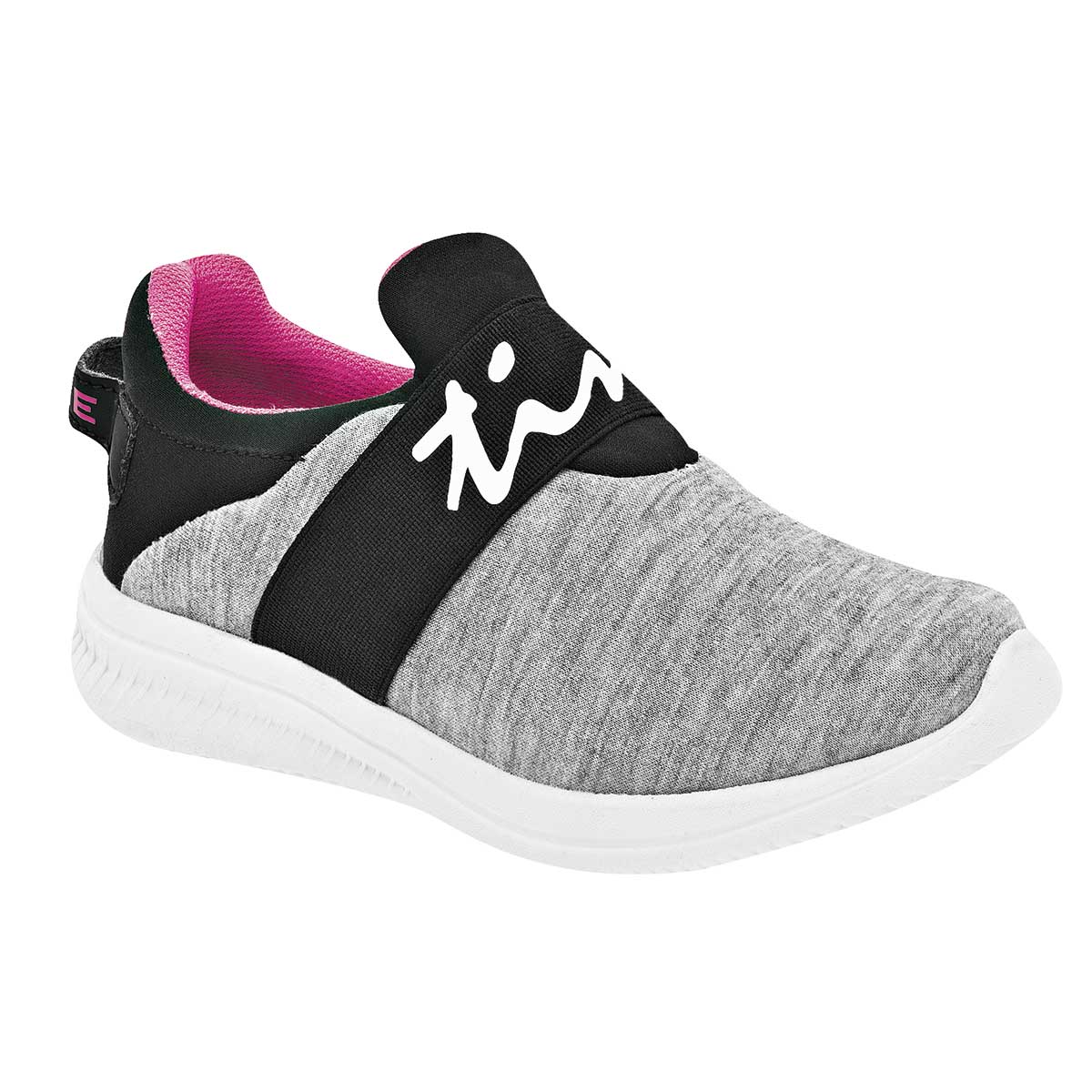 Tenis deportivos Exterior Textil Color Gris Con Negro Para Niña De Sport Time