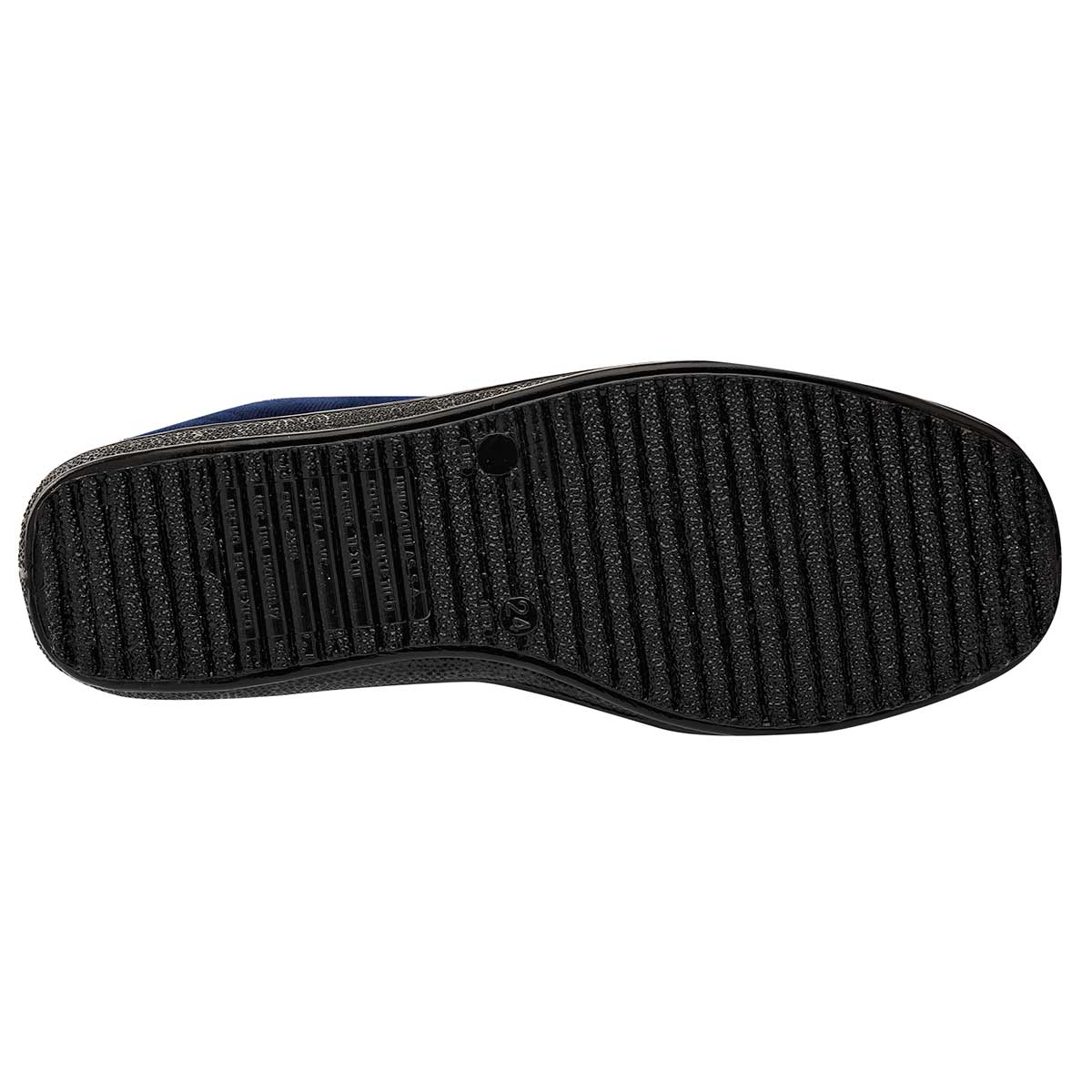 Pantuflas Exterior Textil Color Marino Para Mujer De Tovaco