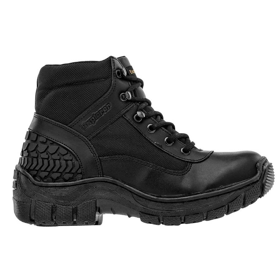 Botas hiking Exterior Piel sintética Color Negro de Trends