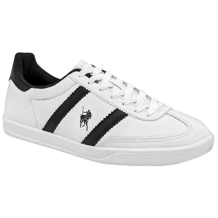 Con cordones Exterior Piel sintetica Color Blanco de American Polo