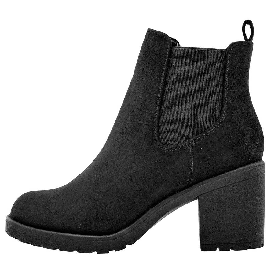 Bota casual Exterior Gamuza Sintética Color Negro de RBCOLLECTION