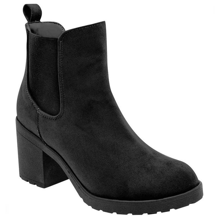 Bota casual Exterior Gamuza Sintética Color Negro de RBCOLLECTION